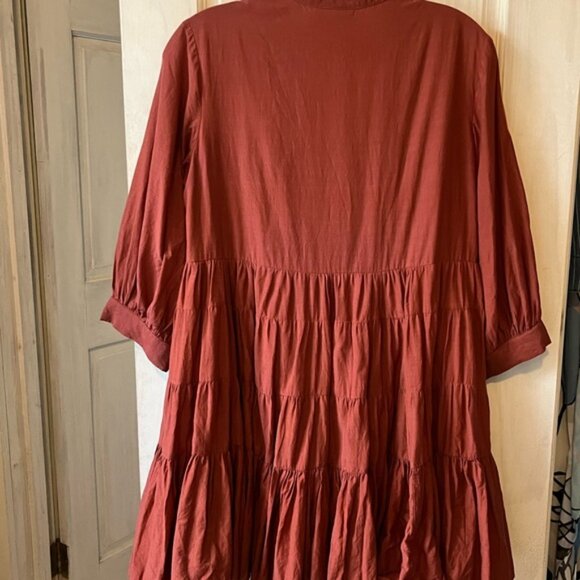 Anthropologie Samant Chauhan dress XS embroidered - Picture 3 of 6